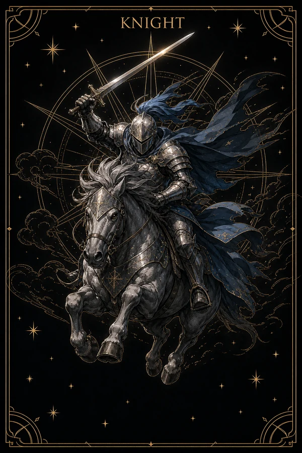 寶劍騎士 · 果斷 · 速度 · 鋒芒